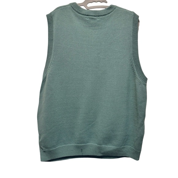 Women’s Colorful Floral Knit Pullover Vest Size Large - Picture 2 of 5